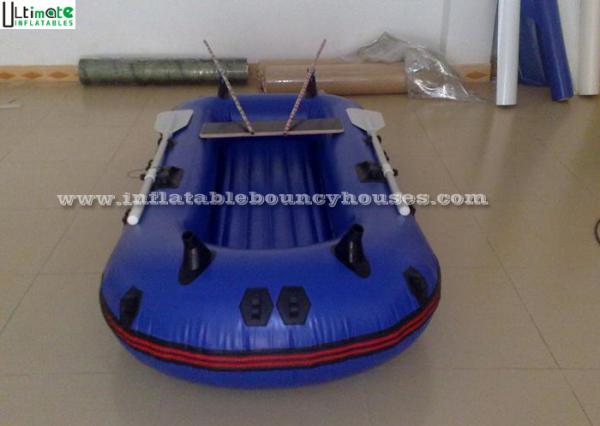Quality Pool Rigid Inflatable Boats , Handing Painting Inflatable Pontoon Boats for sale