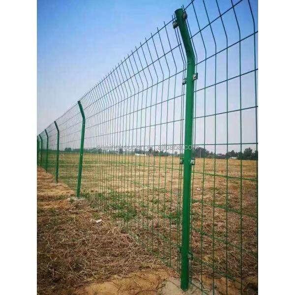 PVC Welded Galvanized Iron Wire Mesh Panel 3d Garden Perimeter Fencing for Security Fence