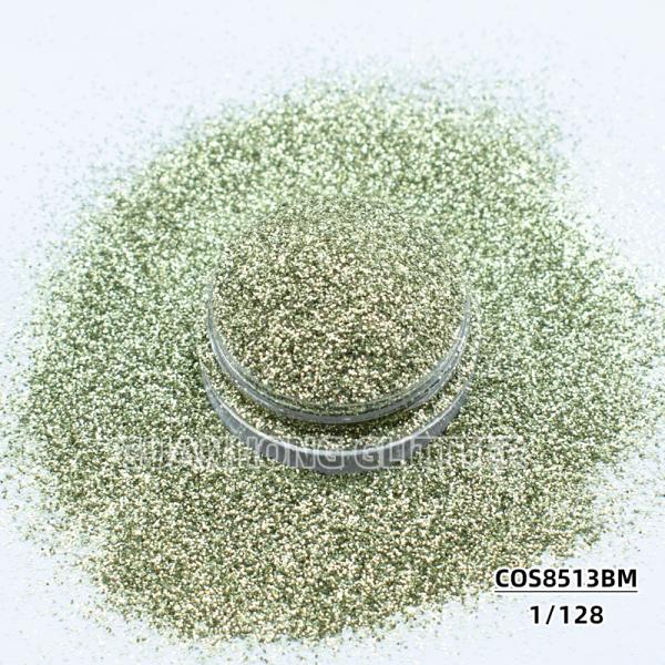 Makeup Crafts Plant Cellulose Biodegradable Sustainable Glitter Powder Hexagonal Custom