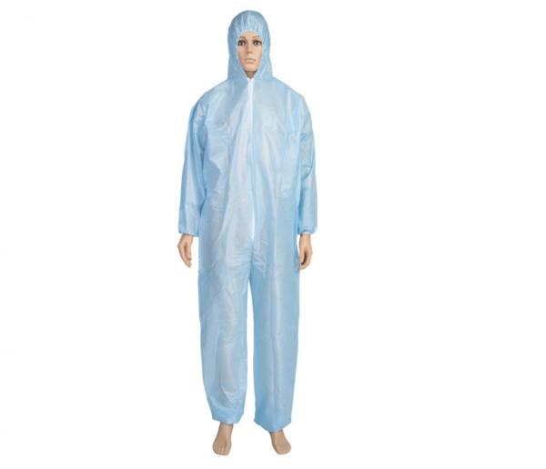 FDA Food Processing Durable Unisex Medical Protective Coverall