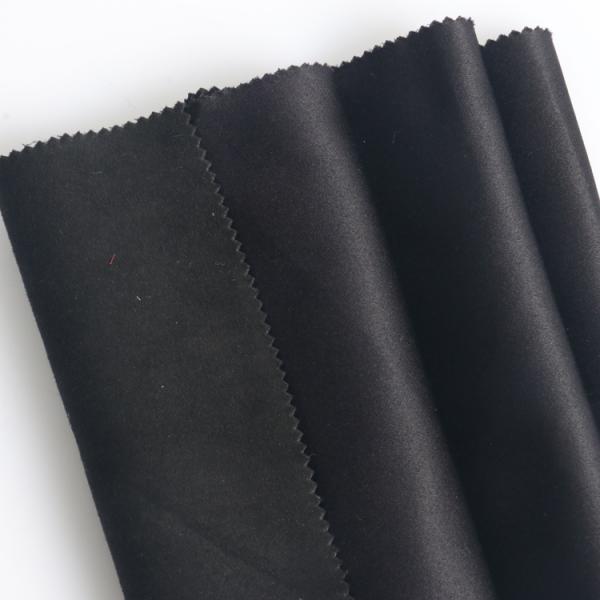 GRS certified home textile recycled suede fabric for toy bag lining
