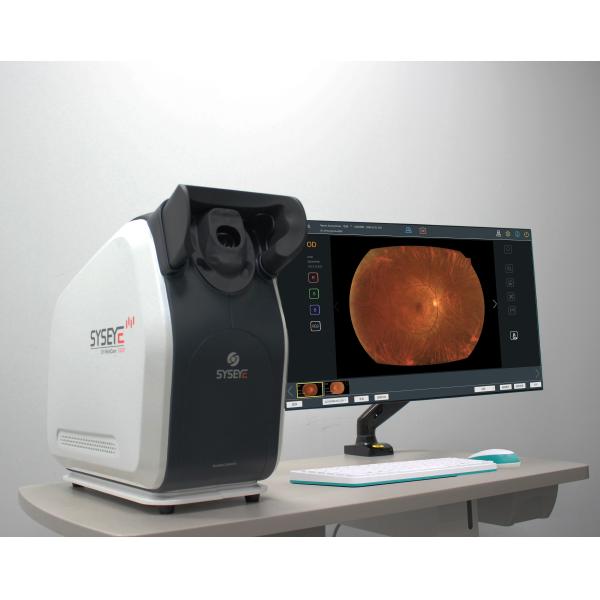 RetiCam 3100 Plus 176° Wide Field Fundus Camera with 8μm Optical Resolution and 27-inch HD Color Monitor for Ophthalmic Diagnostics