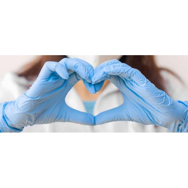 Household Cleaning Disposable Sterile Gloves Nitrile Material