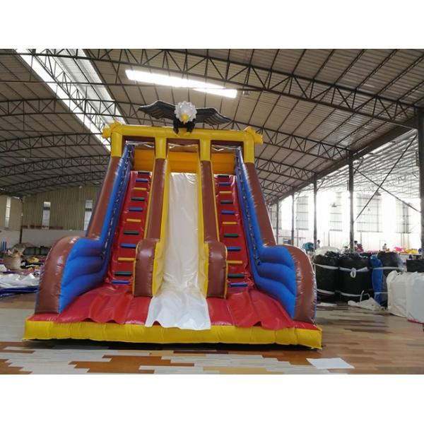 Commercial water slide inflatable fun castle infatable slide for amusement park