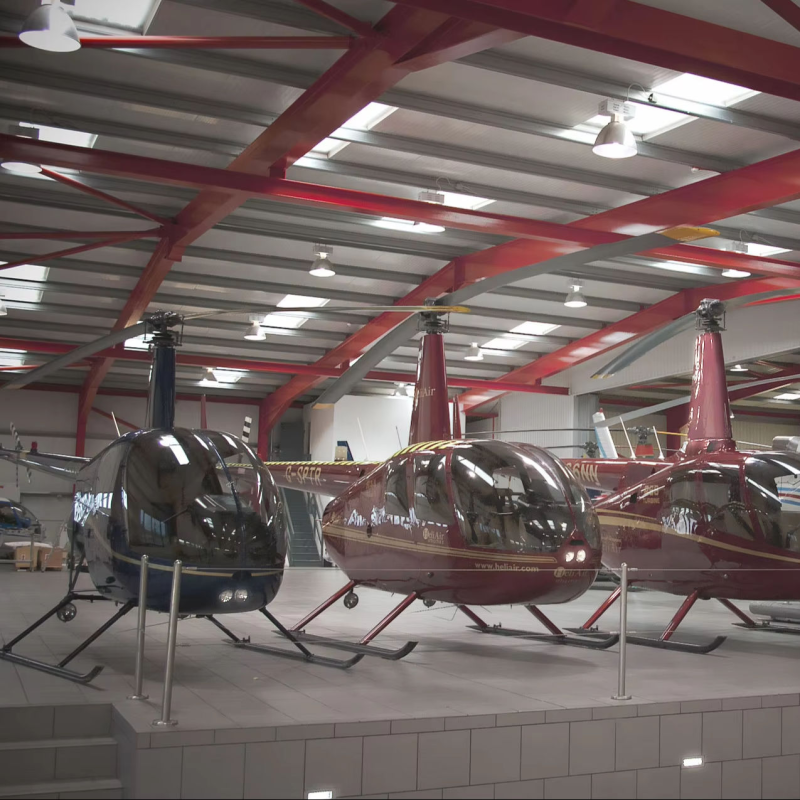 High Quality Low-Cost Large Span Metal Prefab Aircraft Hangars