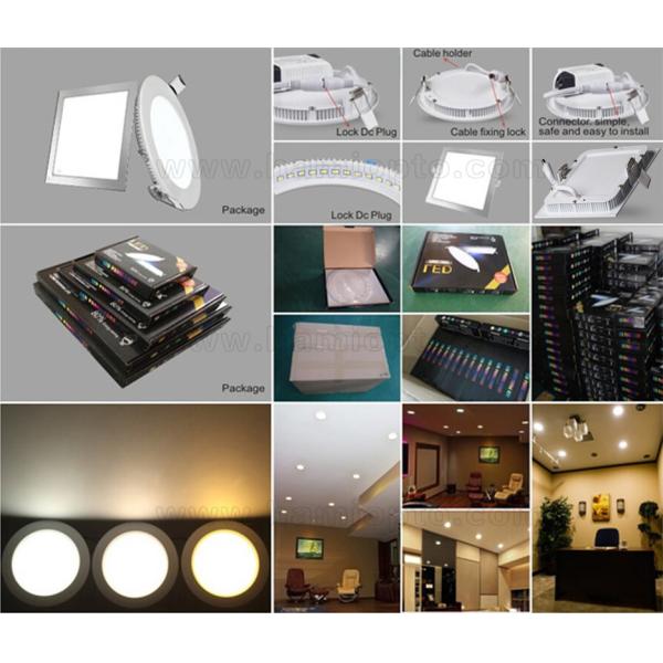 Dimmable 6W/9W/12W/15W/18W/21W LED Recessed Ceiling Panel Down Lights