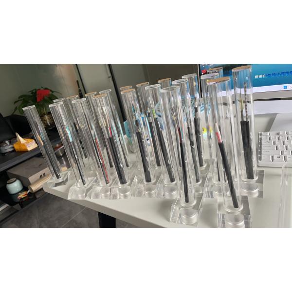 Aerial Outdoor Fiber Optic Cable 6 Core Single Mode GYXTW Armored Fiber Optic Cable