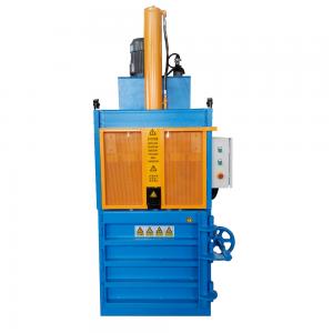 China Hydraulic Plc Vertical Cardboard Baler Baling Press Machine For Boxes on sale