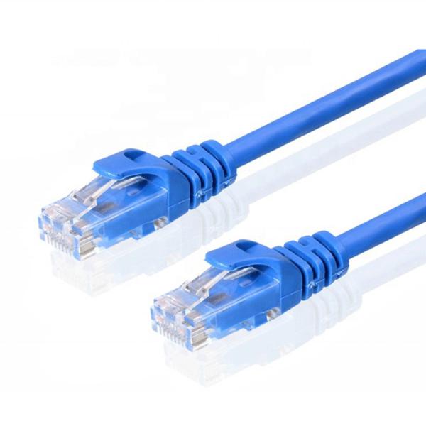 Macbook RJ45 Cat5e Ethernet Lan Cable Blue Color Molded 10foot