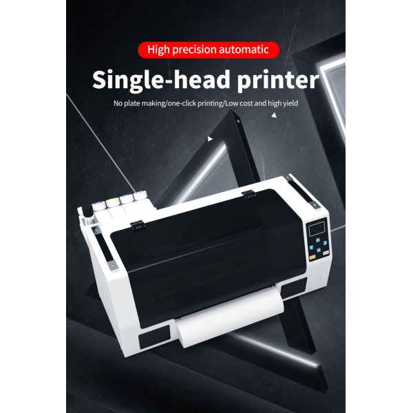 30cm Dtf Roll Printer Digital A3 epson Inkjet T-Shirt Printing Machine Heat Transfer Pet Film Jersey Printer for Textile