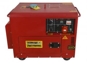 Buy cheap 3500T Small Quiet Diesel Generator Red Low Noise Diesel Generator product