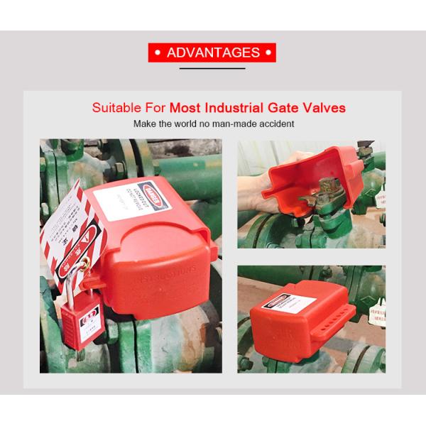 BOSHI Customized Color Adjustable Safety Ball Valve Lockout Devices