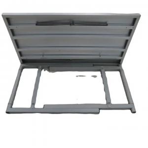 China Outdoor Rectangular Foldable Camping Table Portable Adjustable Aluminum Camping Table on sale