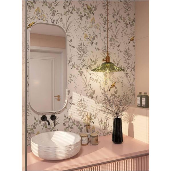 Modern Appearance Customizable Size Flower Pattern Ceramic Tile for Kitchen and