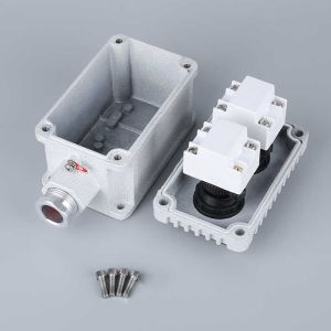Explosion Proof Control Button with Green Light WF1 Grade