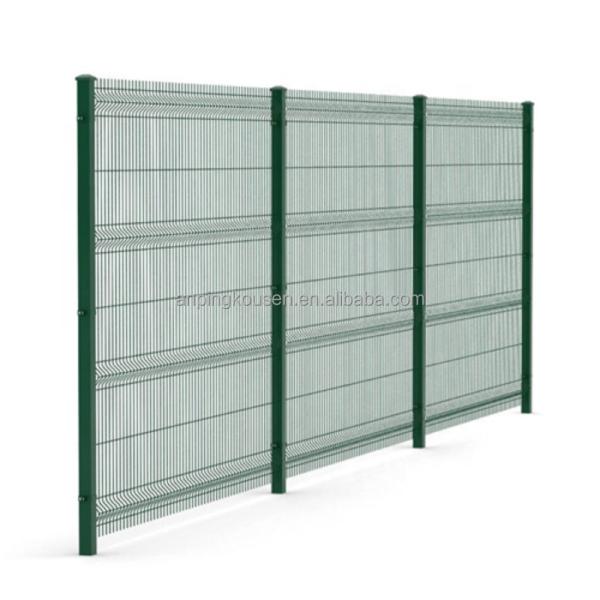Rectangle Pressure Treated Heat Treated Wood Type Galvanized Welded Iron Wire Mesh Fence