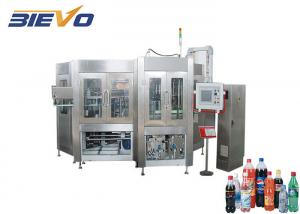 China PET CE 5450x3300x2900mm Carbonated Soft Drink Filling Machine on sale