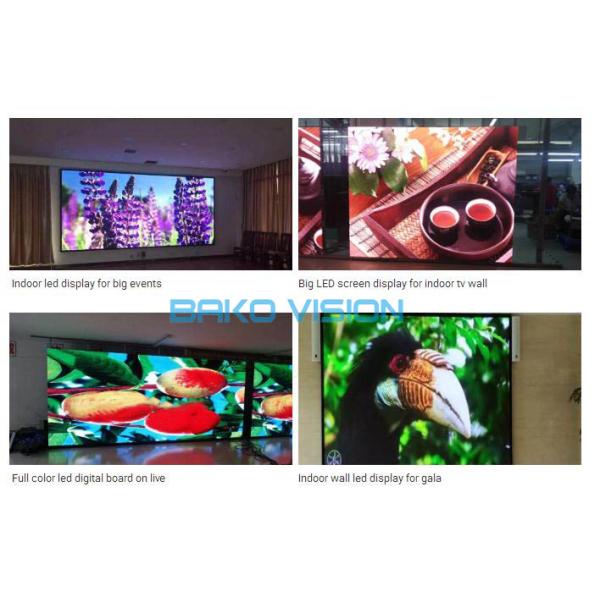 Wide Viewing Angle Interactive Led Display P3mm SMD2121 With Refresh Rate 2880 Hz