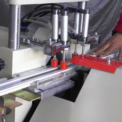 Manufacturer plastic pvc profile window frame machine glazing bead saw pvc window profile machine mitersaw cutting pvc o