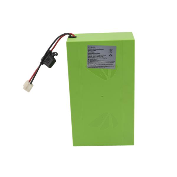 48V 30Ah Vehicle Lithium Battery 13S6P Li Ion Battery Pack 60V 20Ah