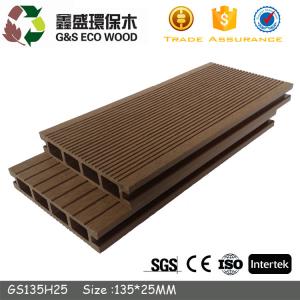 China Weather Resistant WPC Hollow Decking 146 X 31mm Recycled Hollow Core Composite Decking on sale