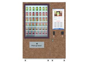 Buy cheap CE FCC ISO approved salad vending machine with remote control function product