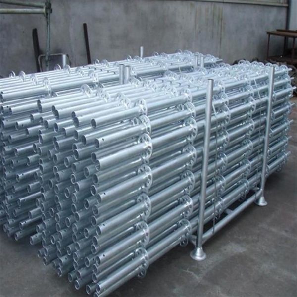Hot-Dip Galvanized Prefabricated Tube-Coupling Scaffolding for Bridge Engineering with High Strength Steel