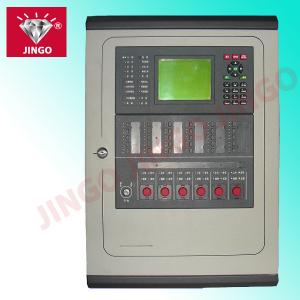 Buy cheap Addressable fire alarm systems wall-mounted control panel SLC 1 loop product