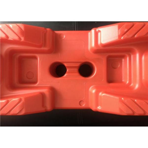 High Stability HDPE temporary Fence Base parallel Hole Suit OD 40mm temporary Base Center Distance 75mm