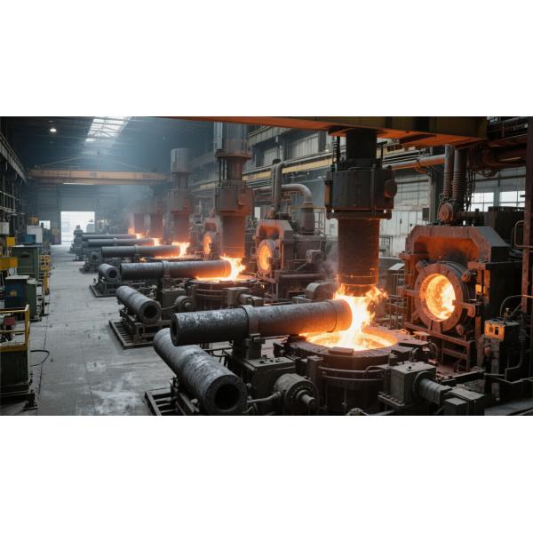 400mm - 800mm High Performance HP Graphite Electrodes For Advanced Metallurgical Processes