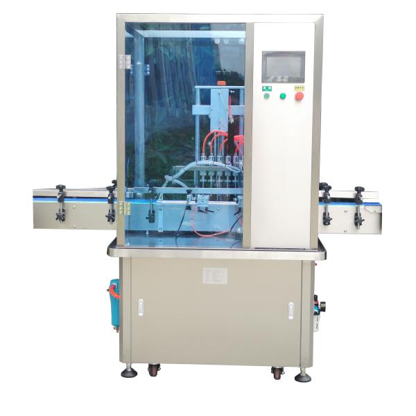 50ml-500ml Linear Bottle Washing Machine 6 Heads Speed Adjustable