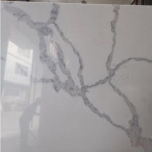 Anti Porous Calacatta Quartz Stone For Indoor Building Materials