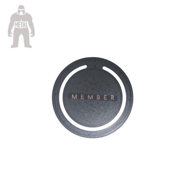 Engraved Plain Personalized Beer Coasters Long Color Maintain By Patent Certificate