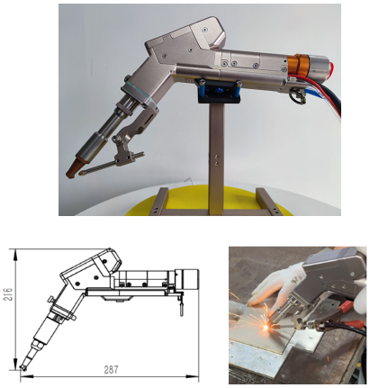 High-Performance Handheld Single Motor Welding Machine with Stable Welding Quality