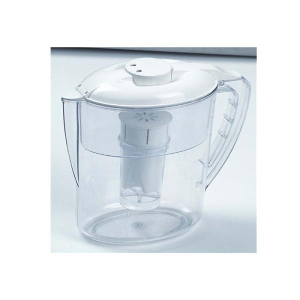 Food Grade AS Material Carbon Water Filter Jug For Chlorine Free Water