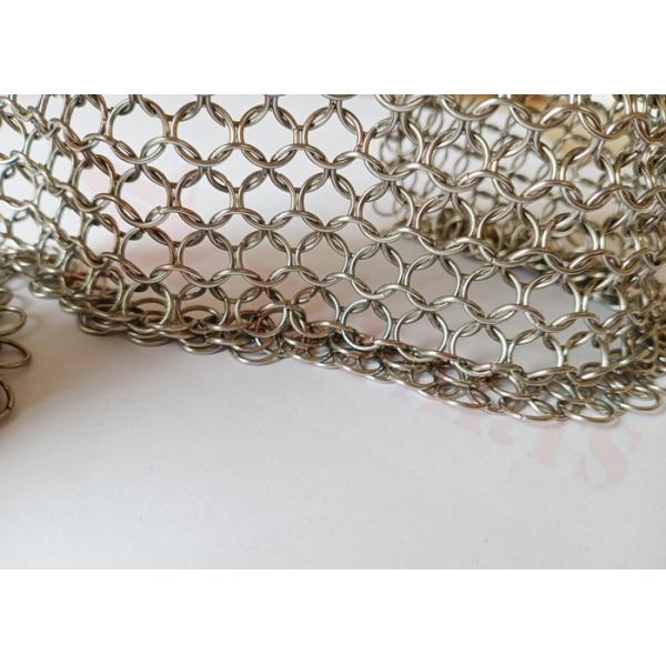 Stainless Steel Metal Ring Alpha Mesh For Safety System