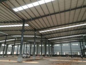 Easy Assemble Light Weight Warehouse Steel Structure Single Or Double Span