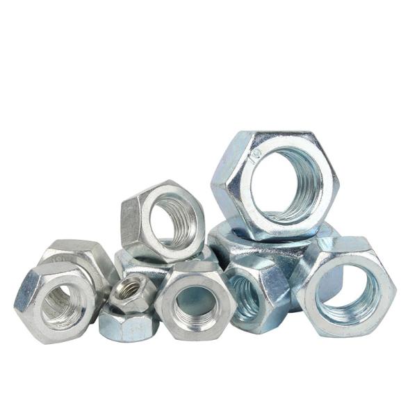 Yellow Zinc Plated Stainless Steel SS304 SS316 A2 A4 70 80 Hex Nut DIN934 Direct
