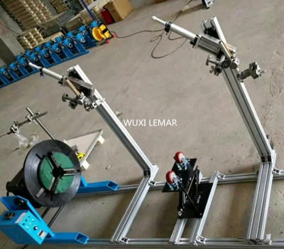 50kg Mini Rotary Welding Turning Table Variable Speed for Small Pipe Flange Circular Welding