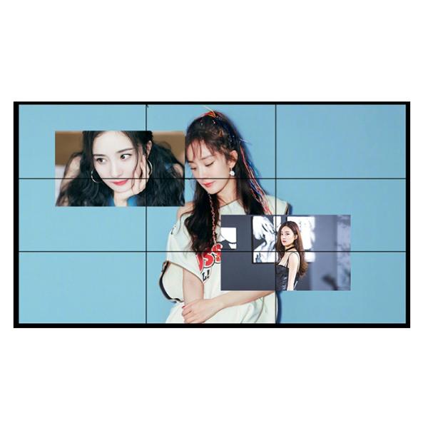 1.8mm Bezel TFT Seamless LCD Video Wall Display Life Cycle 60000hrs