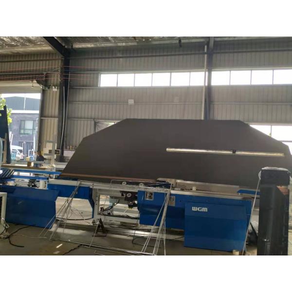 Schneider PLC Control Automatic Bar Bending Machine , Insulating Glass Machine