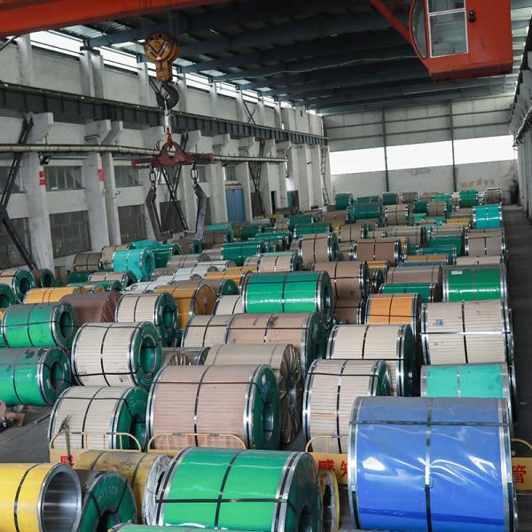 JIS Cold Rolled Stainless Steel Coils 201 202 316L 1000mm S30815