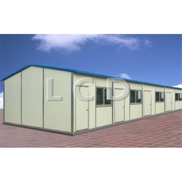 Pu Rockwool Sandwich Panel Machine Line Manual Feeding Movable House Use