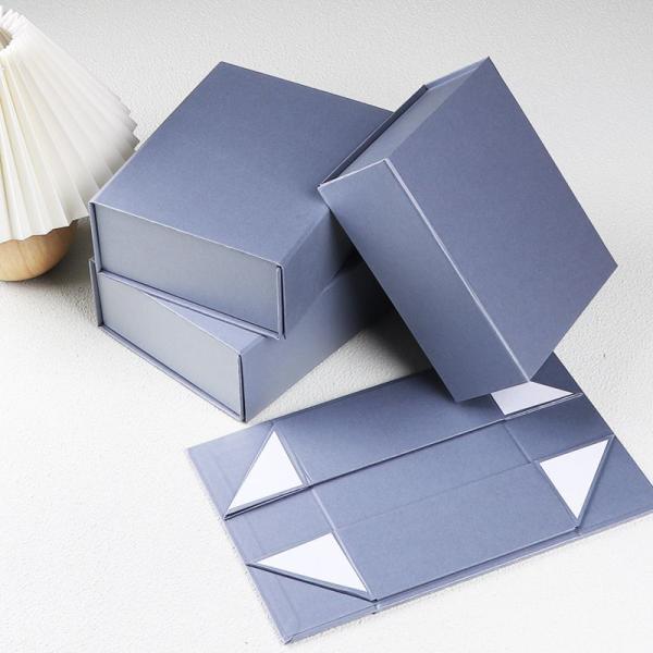 Christmas Decoration Paper Folding Gift Box Cosmetic Jewellery Foldable Cardboard Boxes