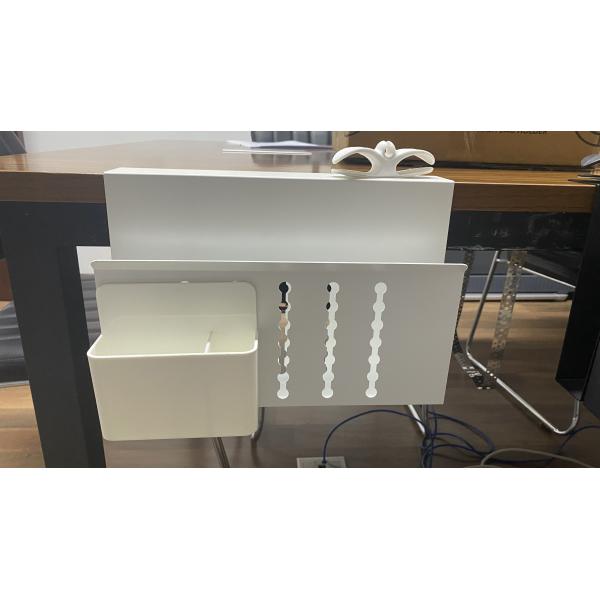 Pen Holder for Laptop Stand Tablet iPad books Holder Under Desk Hanging Organizer