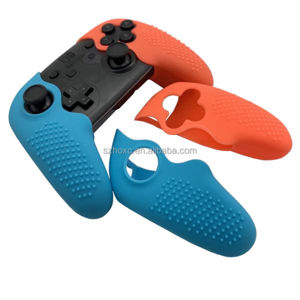 HOXC Nintendo Switch Pro Controller Non-Slip Grip , Split Design Silicone Shell Cover Compatible with Switch Pro Controller