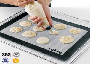 China PTFE Non Toxic Baking Sheet BBQ Heat Proof Silicone Mat on sale