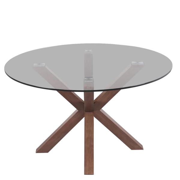 Durable Glass Top Coffee Cafe Tables Multifunctional Adjustable