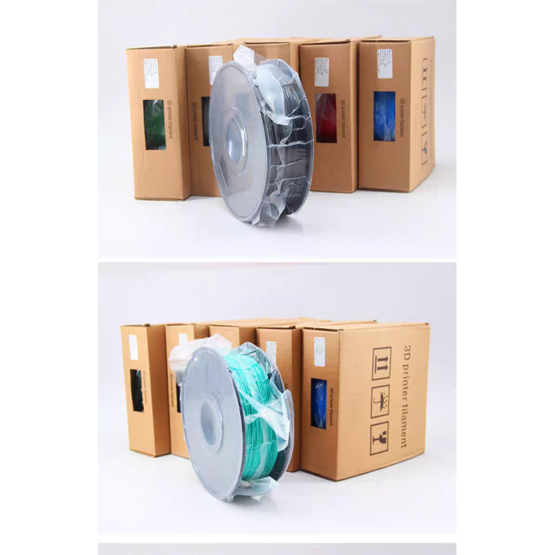 Basic Color PLA 3D Printer Filament 1.75mm Diameter 1kg Spool Smooth Surface Finish Material