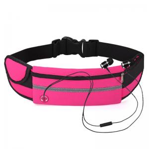 China waist belt bag neoprene mobile bag portable running waist bag. Material is  SBR. Size 16*4.5in. Any color can be ok on sale